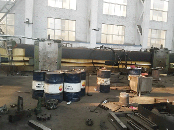 孟津立車維修現(xiàn)場